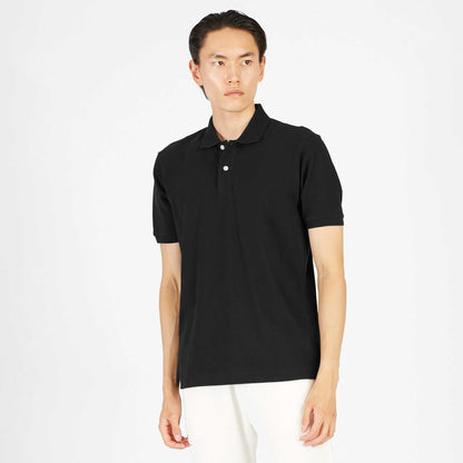 Tex Basic Men's Classic Short Sleeve Polo Shirt Men's Polo Shirt RSC Black S 