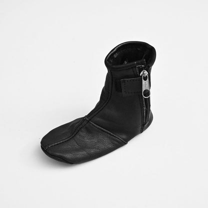 Kid's PU Leather Warmth Socks Socks NB Enterprises Black EUR 26 