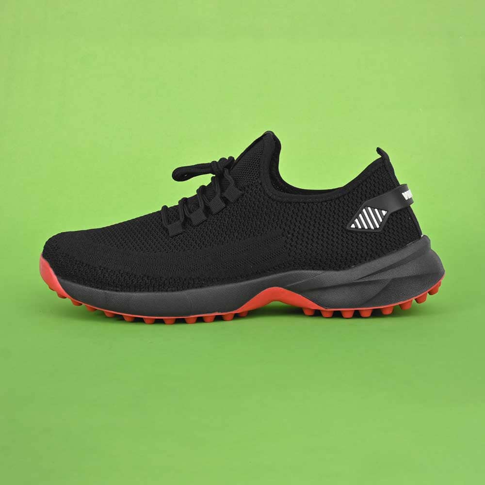 Walk Men's Virton Non Slip Gripper Jogging Shoes Men's Shoes Hamza Traders Black EUR 39 