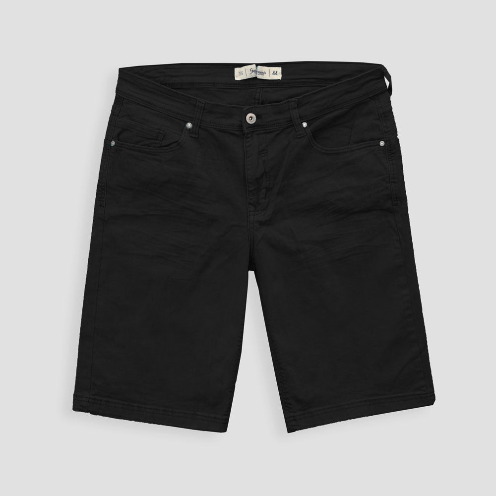 Men's Velona Stylish Jeans/Denim Shorts Men's Shorts IST Black 28 20
