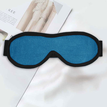 Polo Republica Alesund Solid Eye Mask for Sleeping. Made-With-Waste! Eyewear Polo Republica Blue 