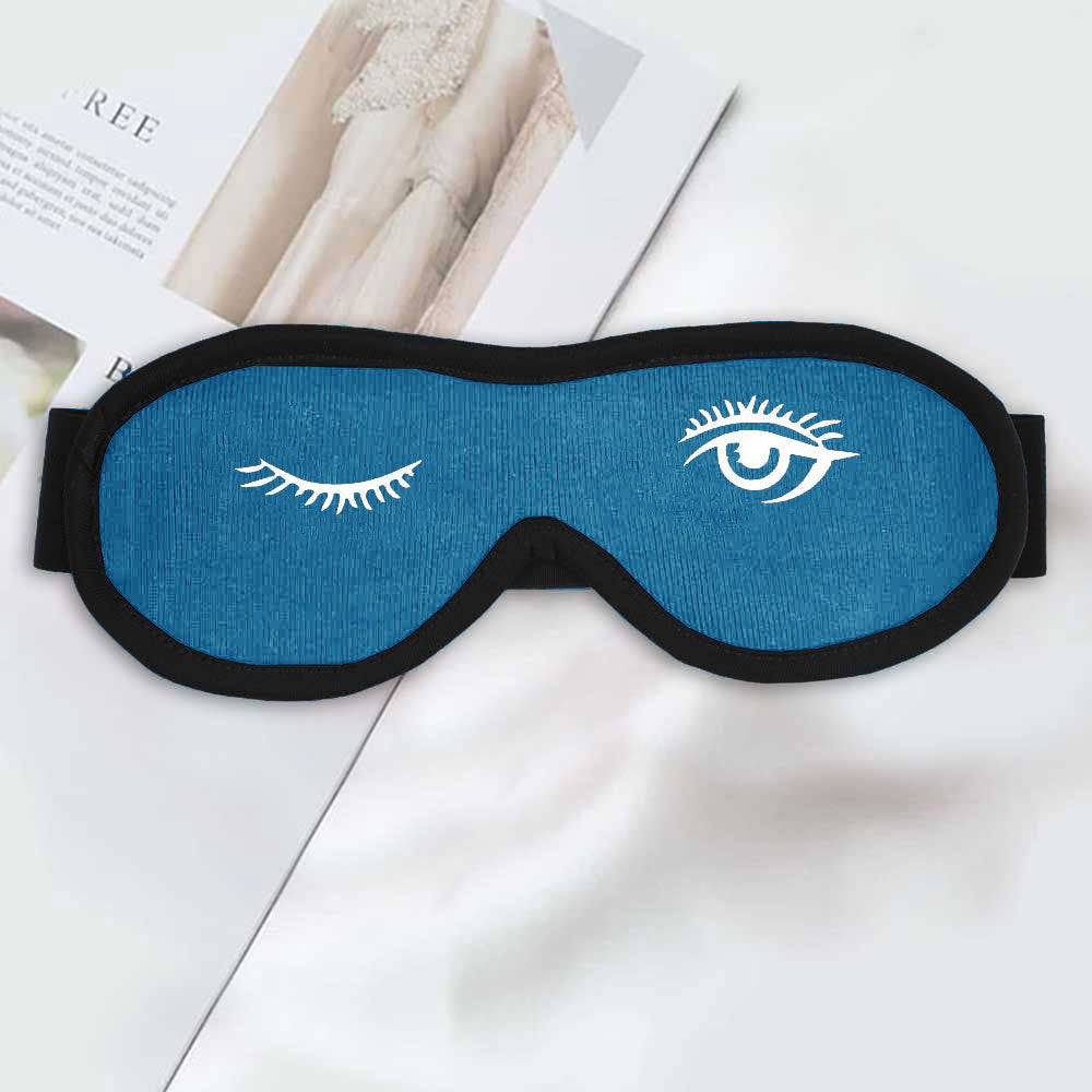 Polo Republica Eye Mask for Sleeping. Made-With-Waste! Eyewear Polo Republica Blue Winkle 