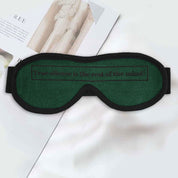 Polo Republica Eye Mask for Sleeping. Made-With-Waste! Eyewear Polo Republica Bottle Green True Silence 