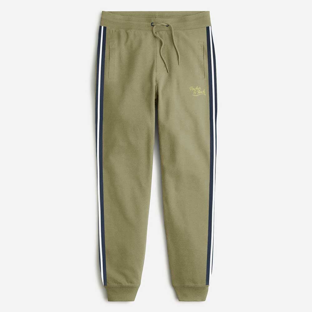 Archer & Finch Men's Side Stripes Design Jogger Pants Men's Trousers LFS Camel S 