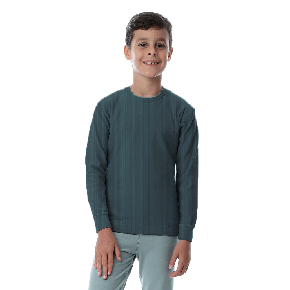 Polo Republica Kid's Balletic Sweatshirt Boy's Sweat Shirt Polo Republica Charcoal 2/3 Years 