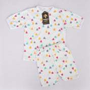 Kid's Aranos Crew Neck Tee and Shorts Set Boy's Suit Set HMG D12 12-18 Months 