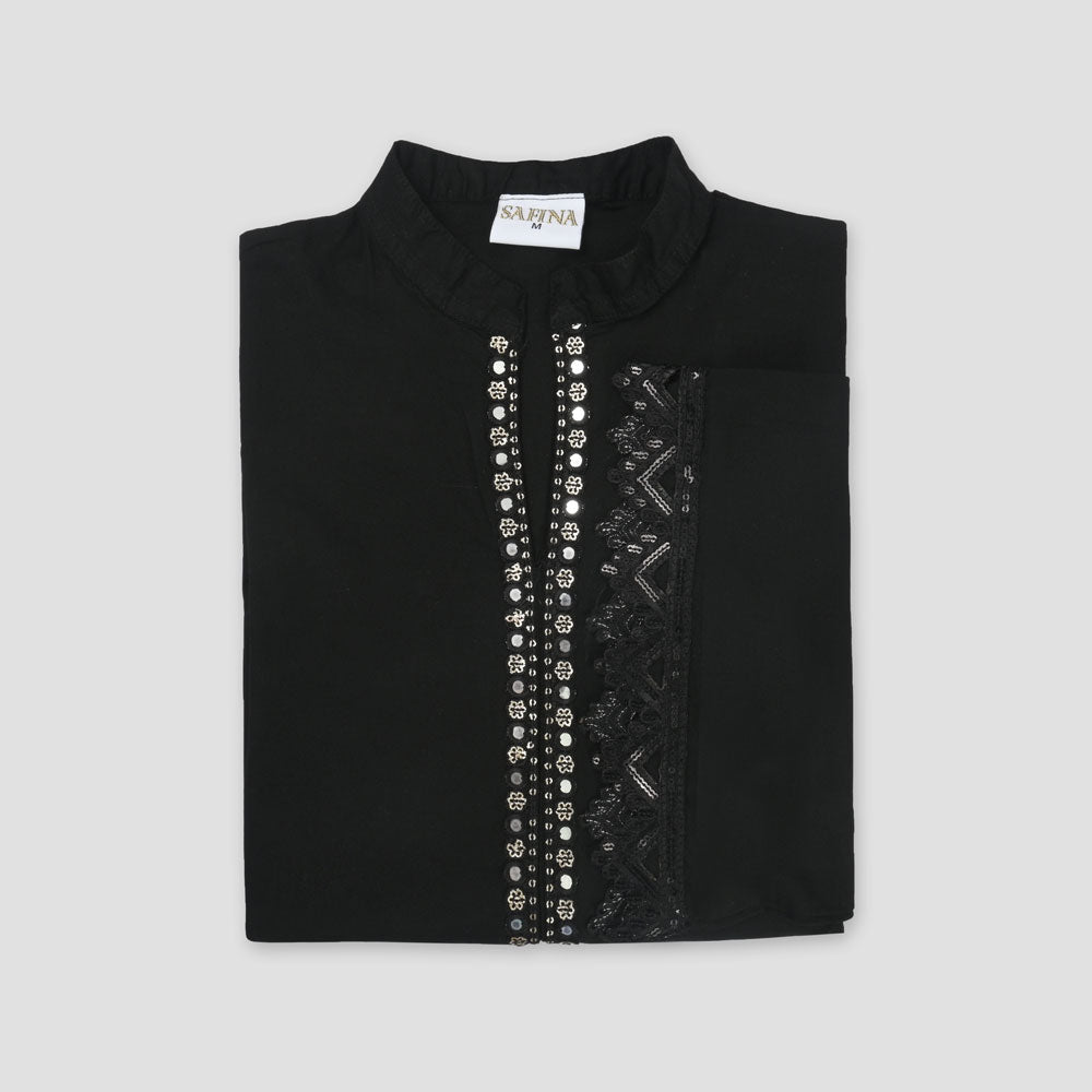 Safina Women’s Londrina Long Sleeve Separates Shirt Women's Casual Top Safina Black-D1 XS 