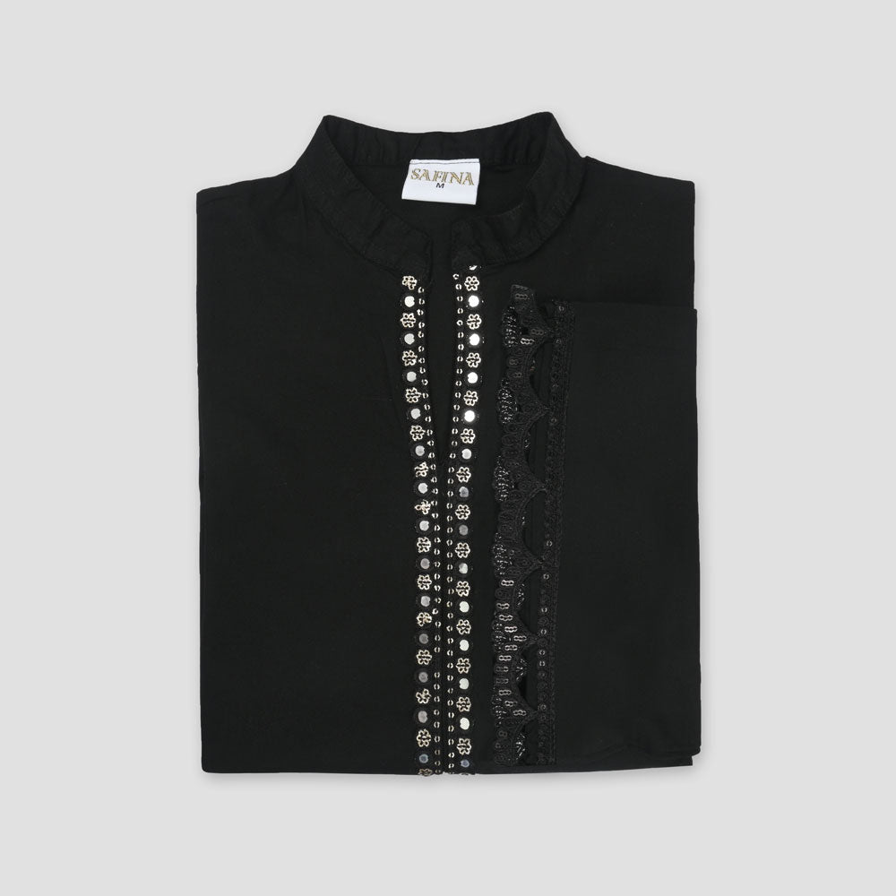 Safina Women’s Londrina Long Sleeve Separates Shirt Women's Casual Top Safina Black-D2 XS 