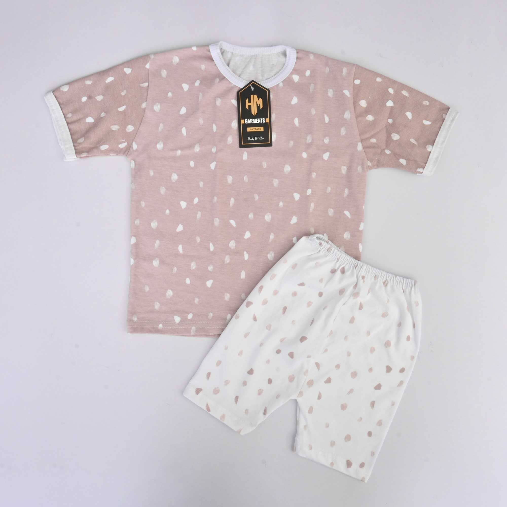 Kid's Aranos Crew Neck Tee and Shorts Set Boy's Suit Set HMG D8 12-18 Months 