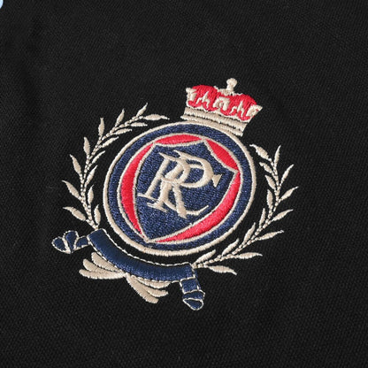 Polo Republica Men's PRC Crest & 5 Embroidered Short Sleeve Polo Shirt Men's Polo Shirt Polo Republica 