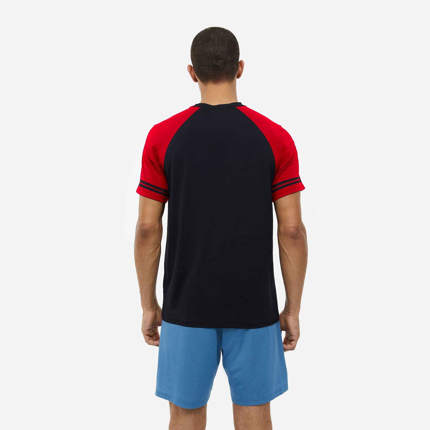 Poler Men's Contrast Shoulder Raglan Activewear Tee Shirt Men's Tee Shirt IBT 