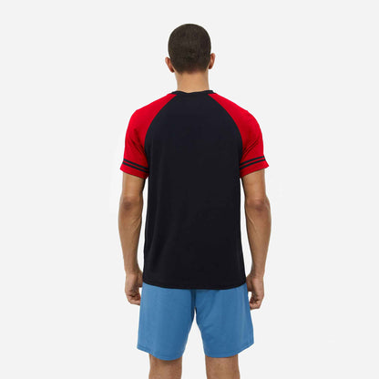 Poler Men's Contrast Shoulder Raglan Activewear Tee Shirt Men's Tee Shirt IBT 