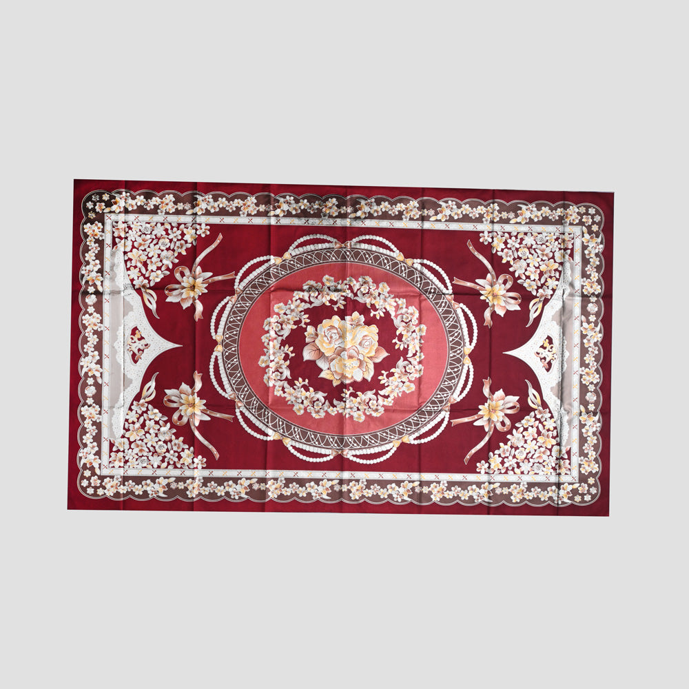 Fancy Plastic Dastarkhwan Table Sheet To Cover Your Dining Table Runner De Artistic Maroon 