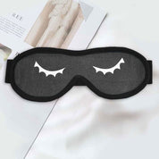 Polo Republica Eye Mask for Sleeping. Made-With-Waste! Eyewear Polo Republica Dark Grey Eyelashes 