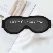 Polo Republica Eye Mask for Sleeping. Made-With-Waste! Eyewear Polo Republica Graphite Mommy Is Sleeping 