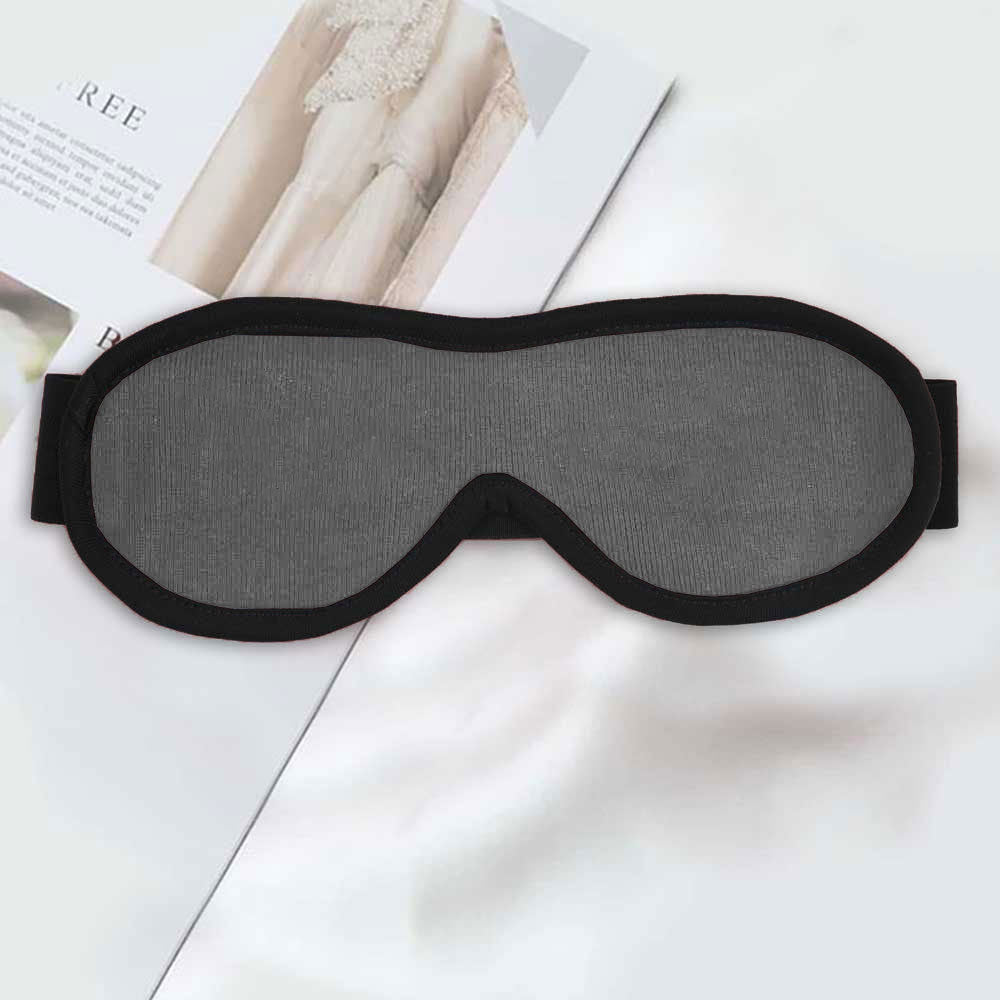 Polo Republica Alesund Solid Eye Mask for Sleeping. Made-With-Waste! Eyewear Polo Republica Graphite 