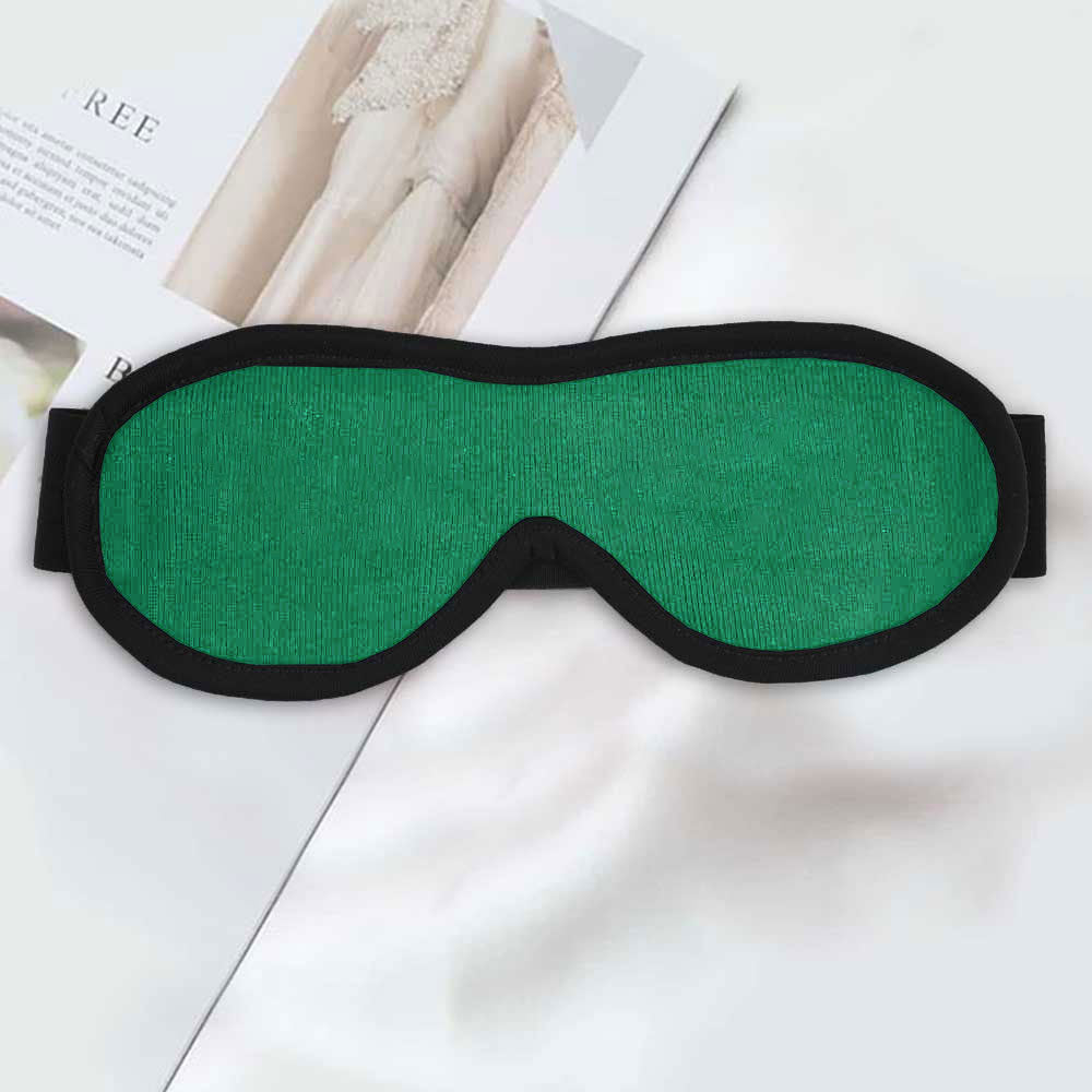 Polo Republica Alesund Solid Eye Mask for Sleeping. Made-With-Waste! Eyewear Polo Republica Green 
