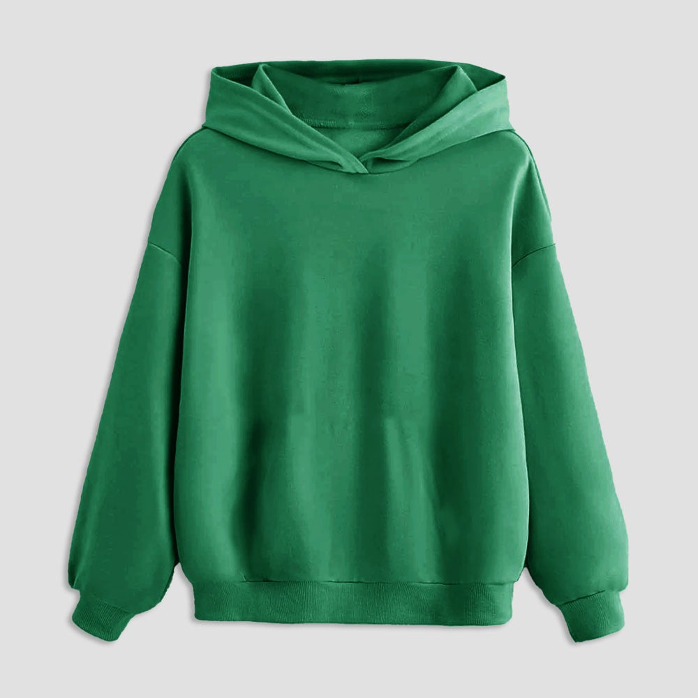 Kid's Thistle Long Sleeve Pullover Fleece Hoodie Boy's Pullover Hoodie HAS Apparel Green XS 