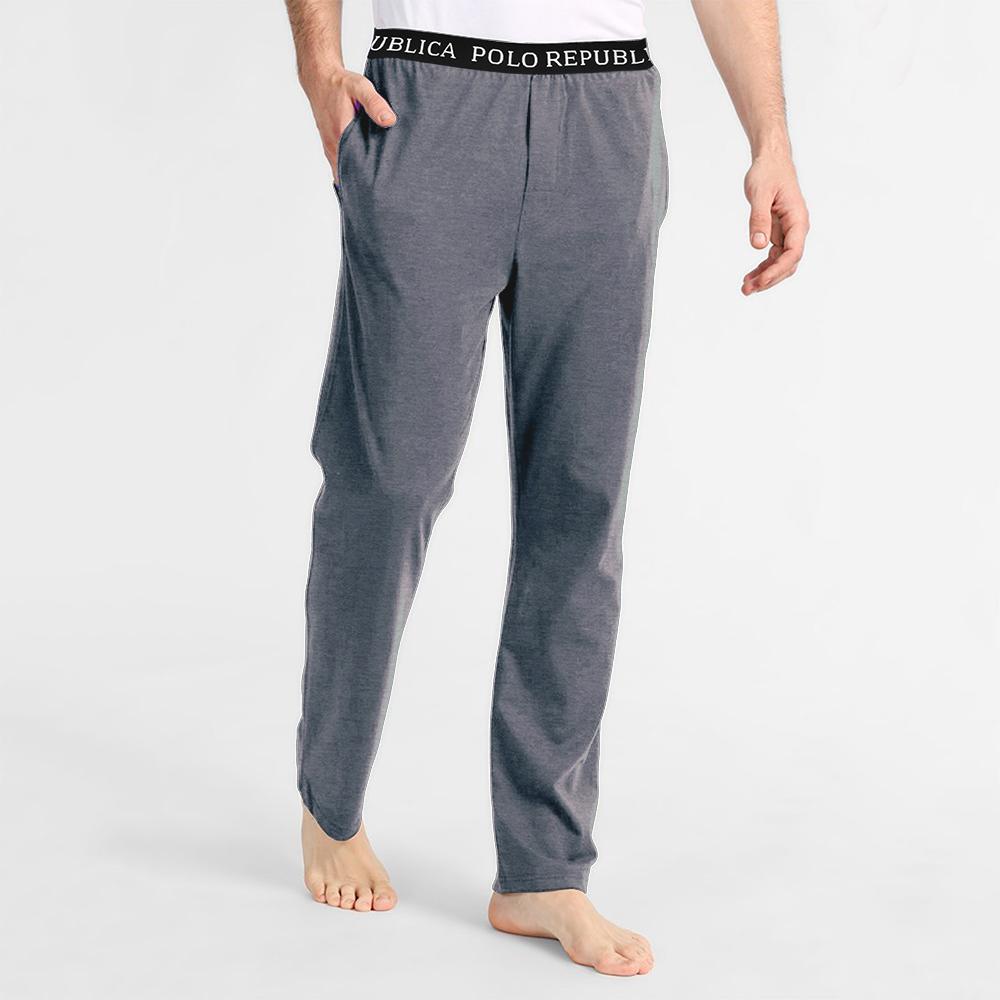Polo Republica Men's Essentials Slim Fit Jersey Lounge Pants