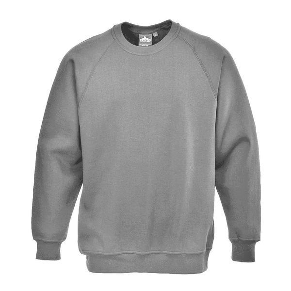PRT Blum Long Sleeve Sweat Shirt Men's Sweat Shirt Image Htr Grey 3XL 