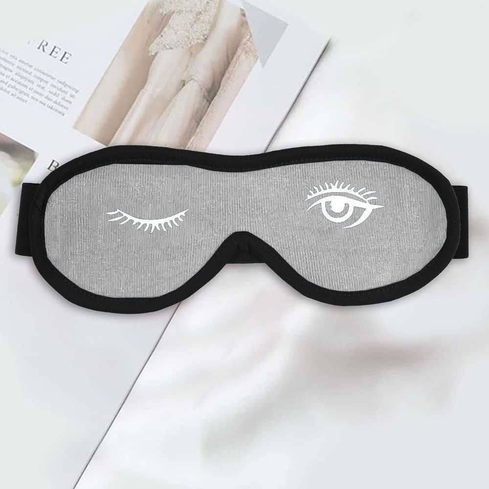 Polo Republica Eye Mask for Sleeping. Made-With-Waste! Eyewear Polo Republica Heather Grey Winkle 