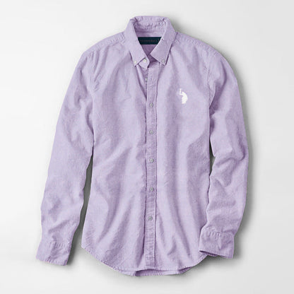 Polo Republica Men's Premium Pony Embroidered Plain Casual Shirt I Men's Casual Shirt Polo Republica Light Pink S 