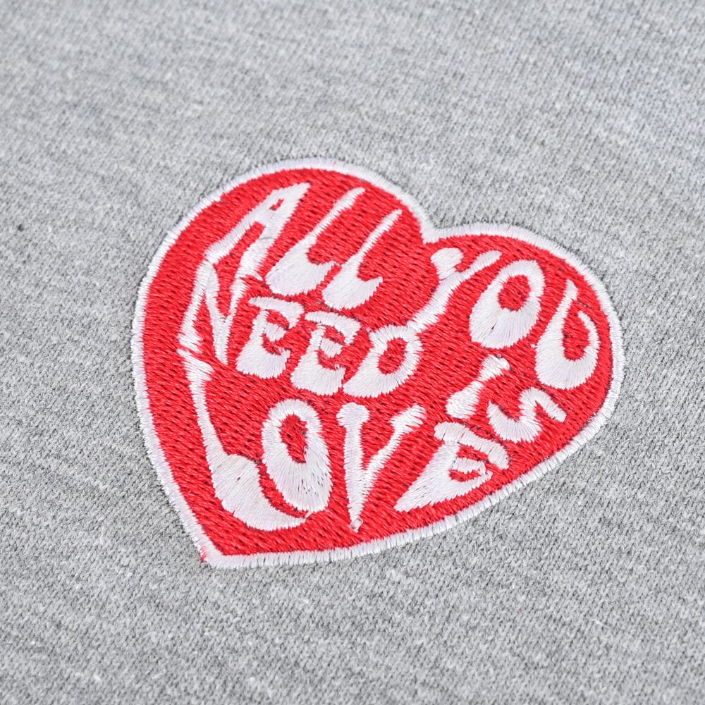 Polo Republica Kid's Need Love Embroidered High Neck Sweat Shirt Girl's Sweat Shirt Polo Republica 