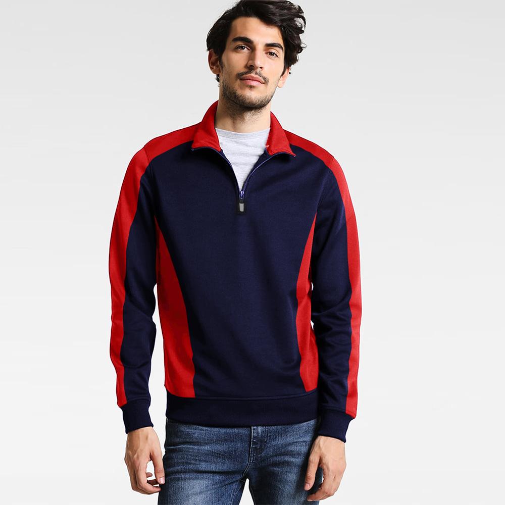 Men's 1/4 Zipper Minor Fault Comfy Fleece Sweat Shirt – elo