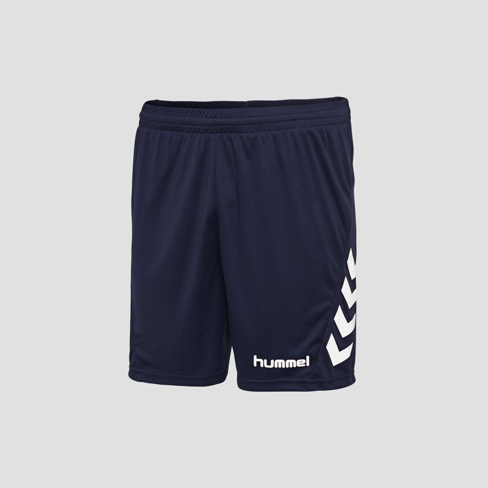 Hummel Boy's Down Arrow Style with Hummel Printed Activewear Shorts Boy's Shorts HAS Apparel Navy & White 4 Years 