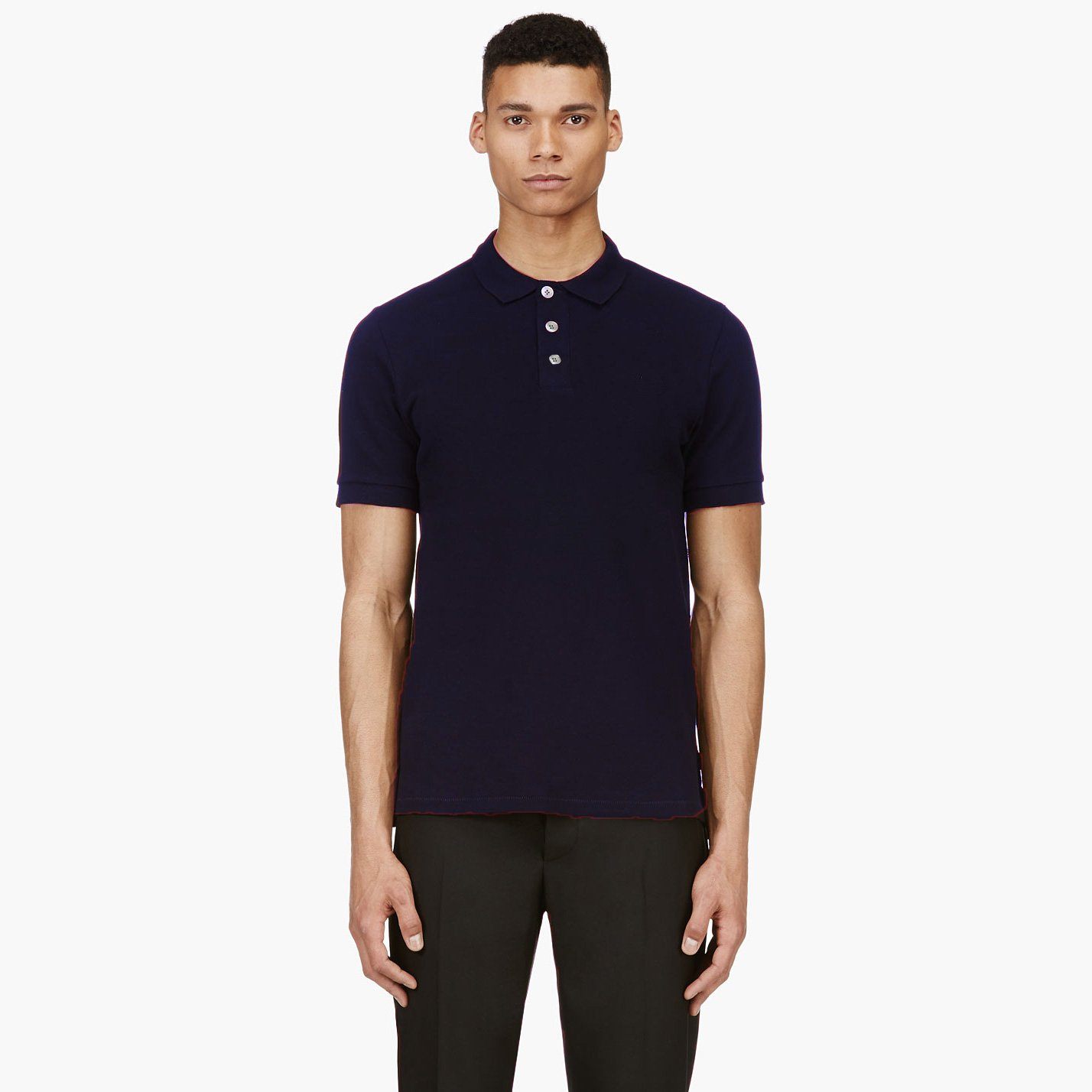 PTW Trend Short Sleeve Minor Fault Polo Shirt Minor Fault Image Navy S 