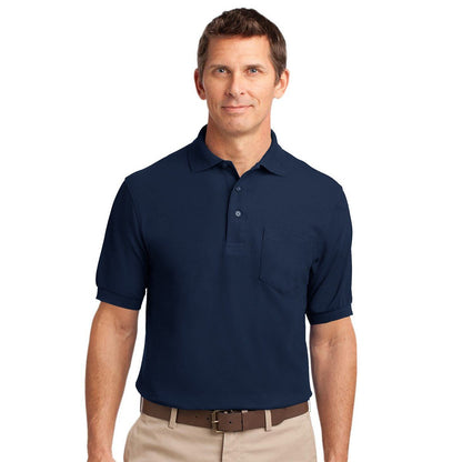 HRCK Apica Short Sleeve Polo Shirt Men's Polo Shirt Image Navy M 