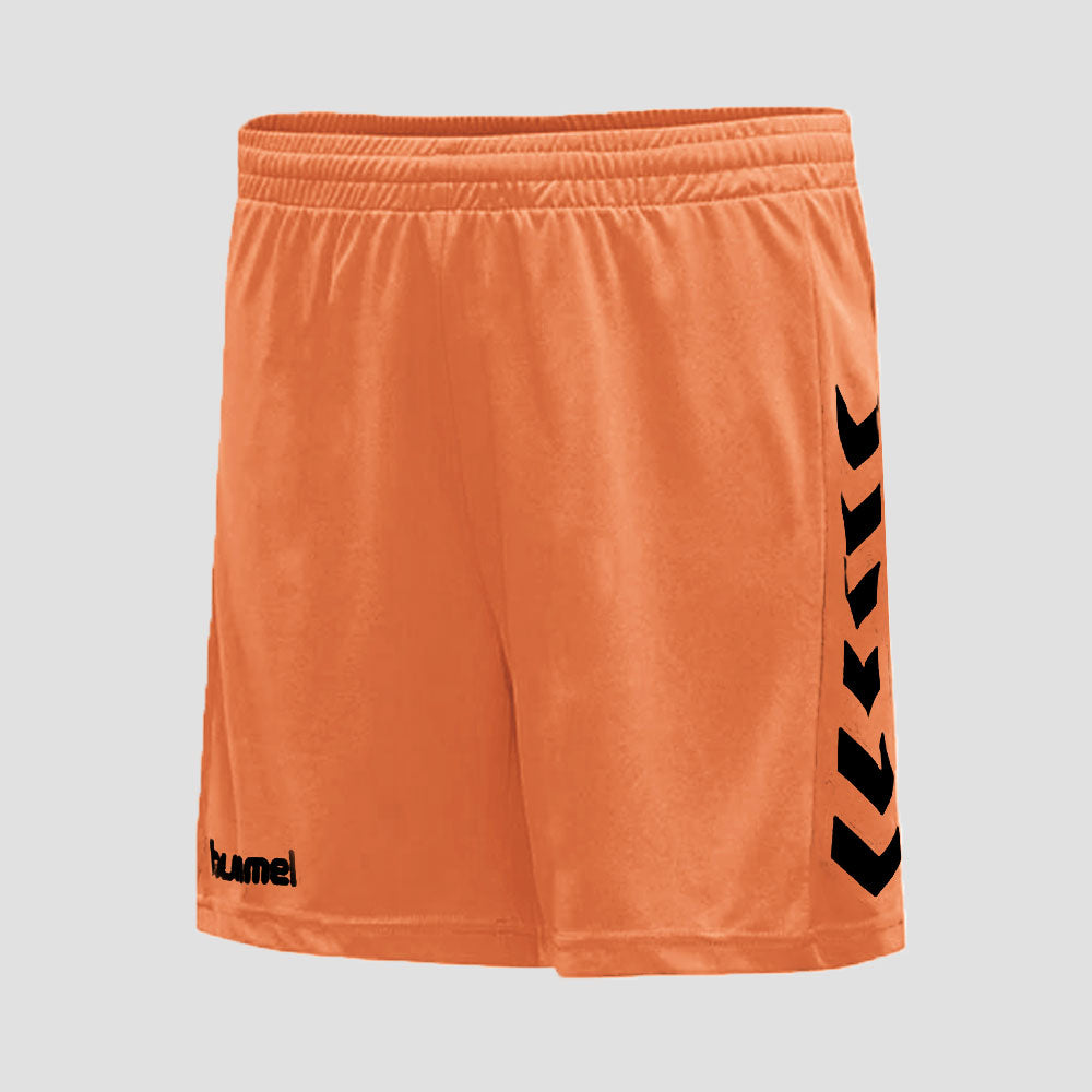 Hummel Men's Bentong Down Arrow Printed Activewear Shorts Men's Shorts HAS Apparel Orange XS 