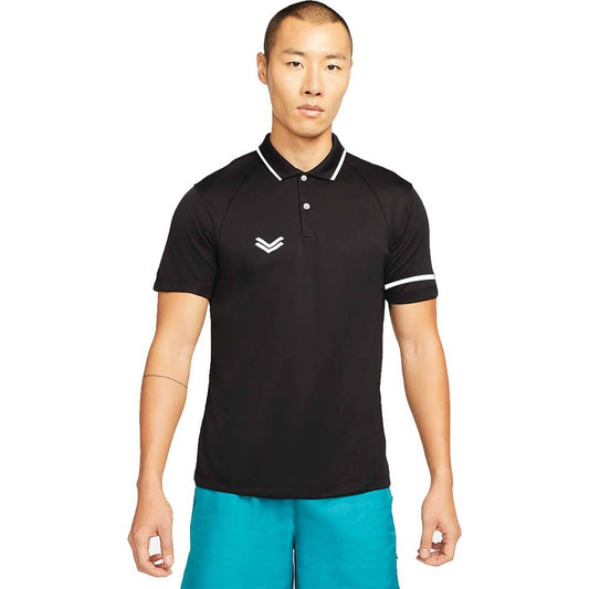 Poler Men's Double Arrow Printed Activewear Polo Shirt Men's Polo Shirt IBT Black S 