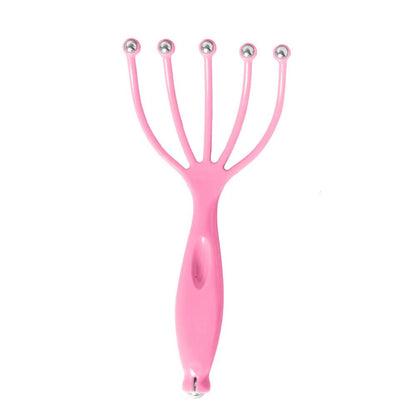 Scalp Neck Comb Head Massager Tool Hair Accessories UNU Pink 