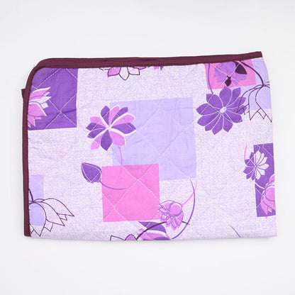 Fridge Cover Made By Dual Layer Cotton Polyster Filling Quilted Fabric Washable Stuff Home Decor FGT Purple Medium 