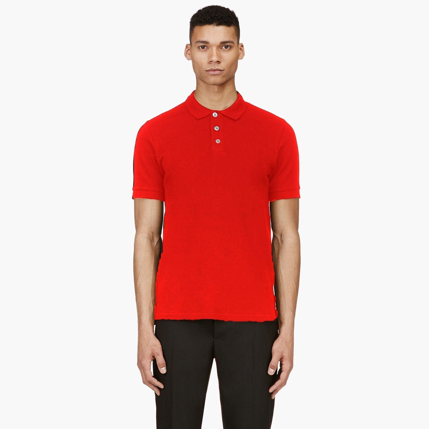 PTW Trend Short Sleeve Minor Fault Polo Shirt Minor Fault Image Red M 