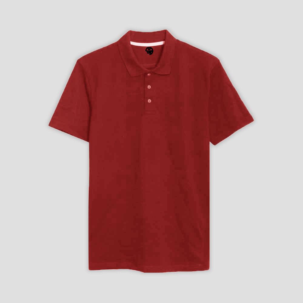 Poler Men's Seattle Short Sleeve Polo Shirt Men's Polo Shirt IBT Red S 