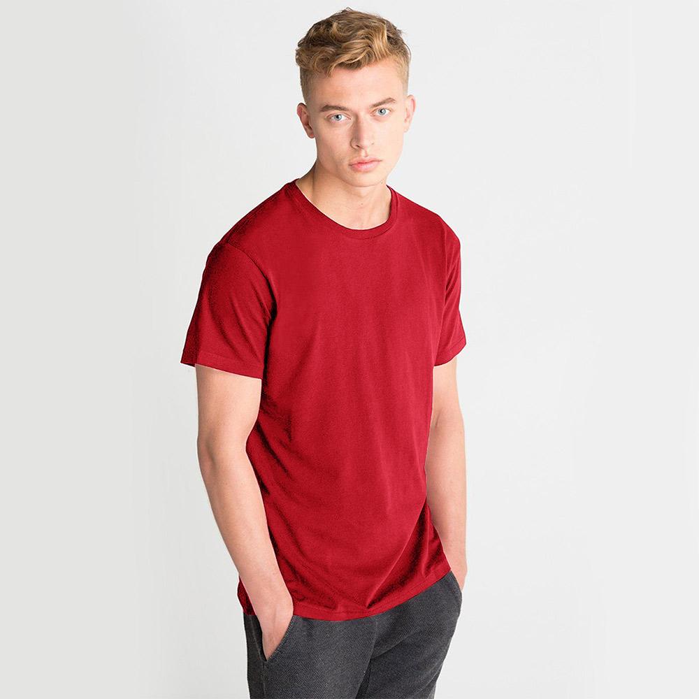 LE Bokrid Short Sleeve B Quality Tee Shirt B Quality Image Red L 