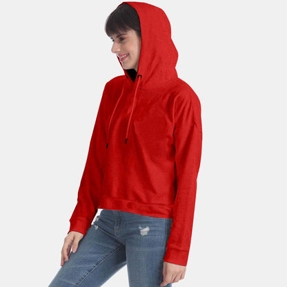 Calliope Women's Fleece Pullover Hoodie Women's Pullover Hoodie SRK Red XS 