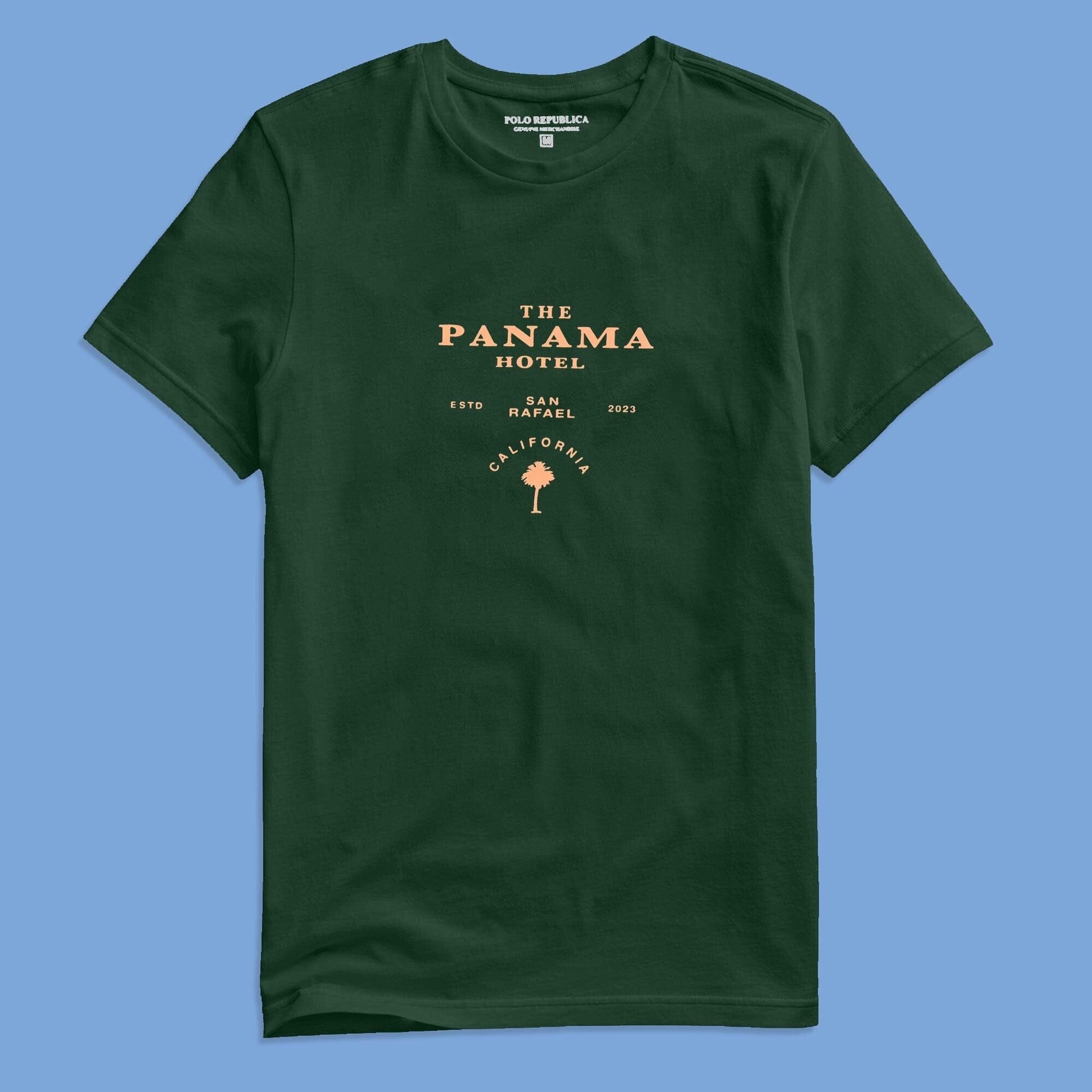 Polo Republica Men's Panama Hotel Printed Crew Neck Tee Shirt Men's Tee Shirt Polo Republica 