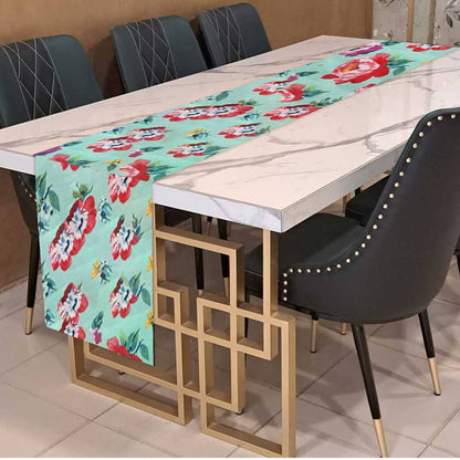Floral Printed Dual Sided Table Mat Table Runner De Artistic 