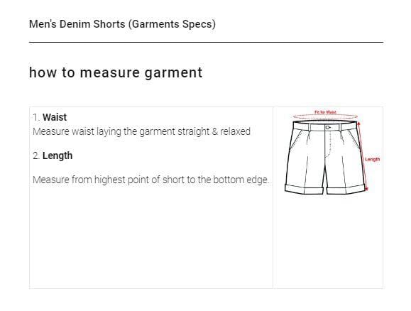 Original Men's Denim Shorts