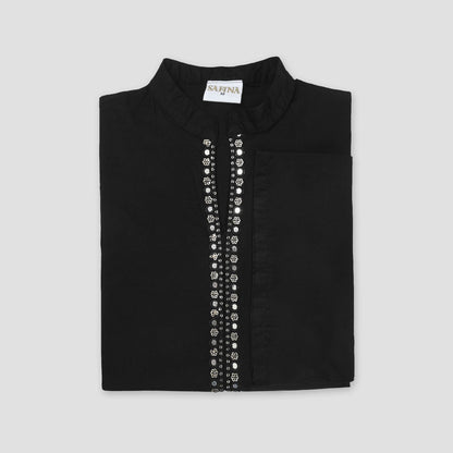 Safina Women’s Londrina Long Sleeve Separates Shirt Women's Casual Top Safina Black XS 