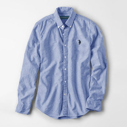 Polo Republica Men's Premium Pony Embroidered Plain Casual Shirt III