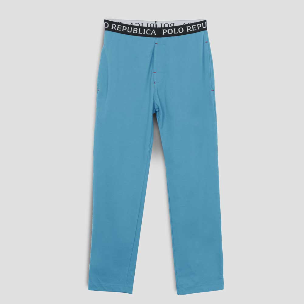 Polo Republica Men's Vodice Slim Fit Pique Lounge Summer Pants Men's Sleep Wear Polo Republica Sky S 