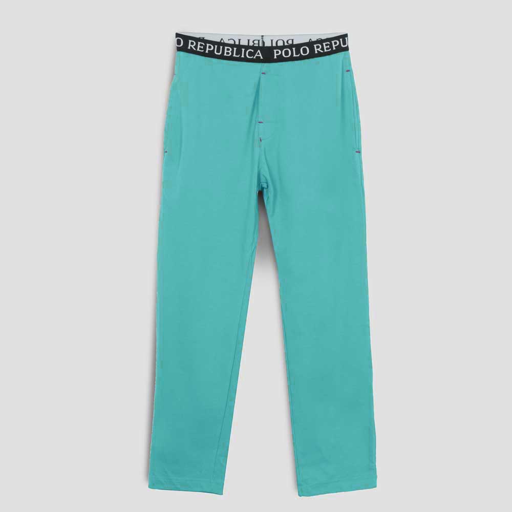 Polo Republica Men's Vodice Slim Fit Pique Lounge Summer Pants Men's Sleep Wear Polo Republica Turquoise S 