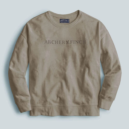 Archer & Finch Men's Logo Printed Sweat Shirt Men's Sweat Shirt LFS Camel S 
