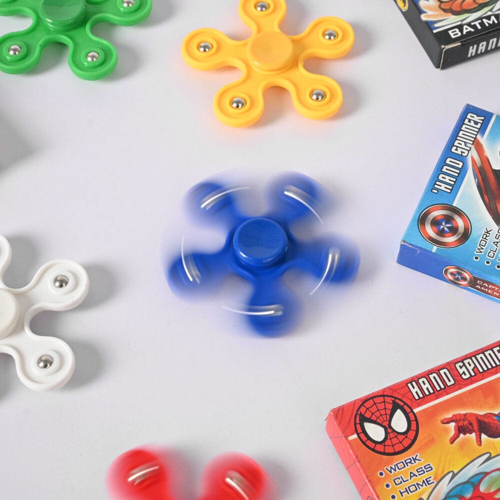 Kid's Super Hero Character Hand Spinner Toy Toy RAM 