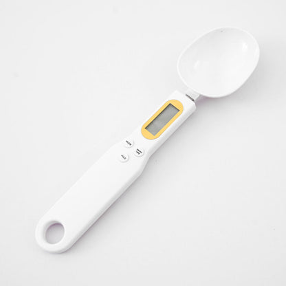 Digital Spoon Scale With LCD Display Kitchen Accessories ALN White 