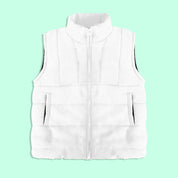 Rising Unisex Haugesund Zipper Body Warmer Gilet Men's Gilet IST White S 